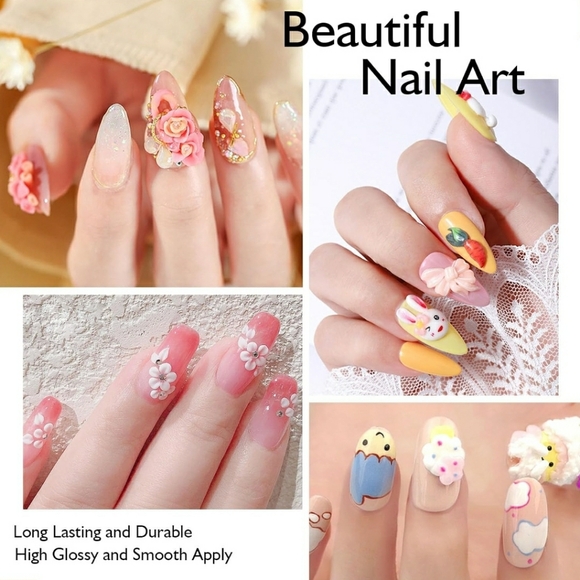 2 sets of 3d nail carving colors - Picture 9 of 9